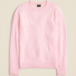 J CREW 100% MENS CASHMERE CREWNECK  PINK , L, NWTs